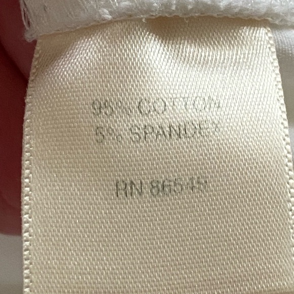 Tommy Bahama White Bermuda Shorts Lightweight Casual Size 10 - Picture 4 of 10